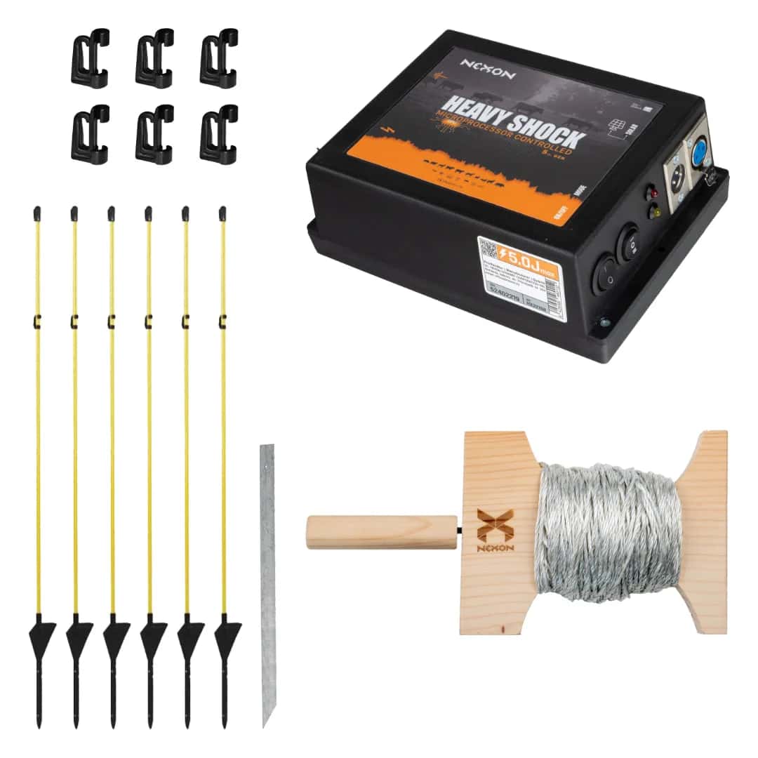 Portable Electric Fence Kit 5J for Camping – NEXON
