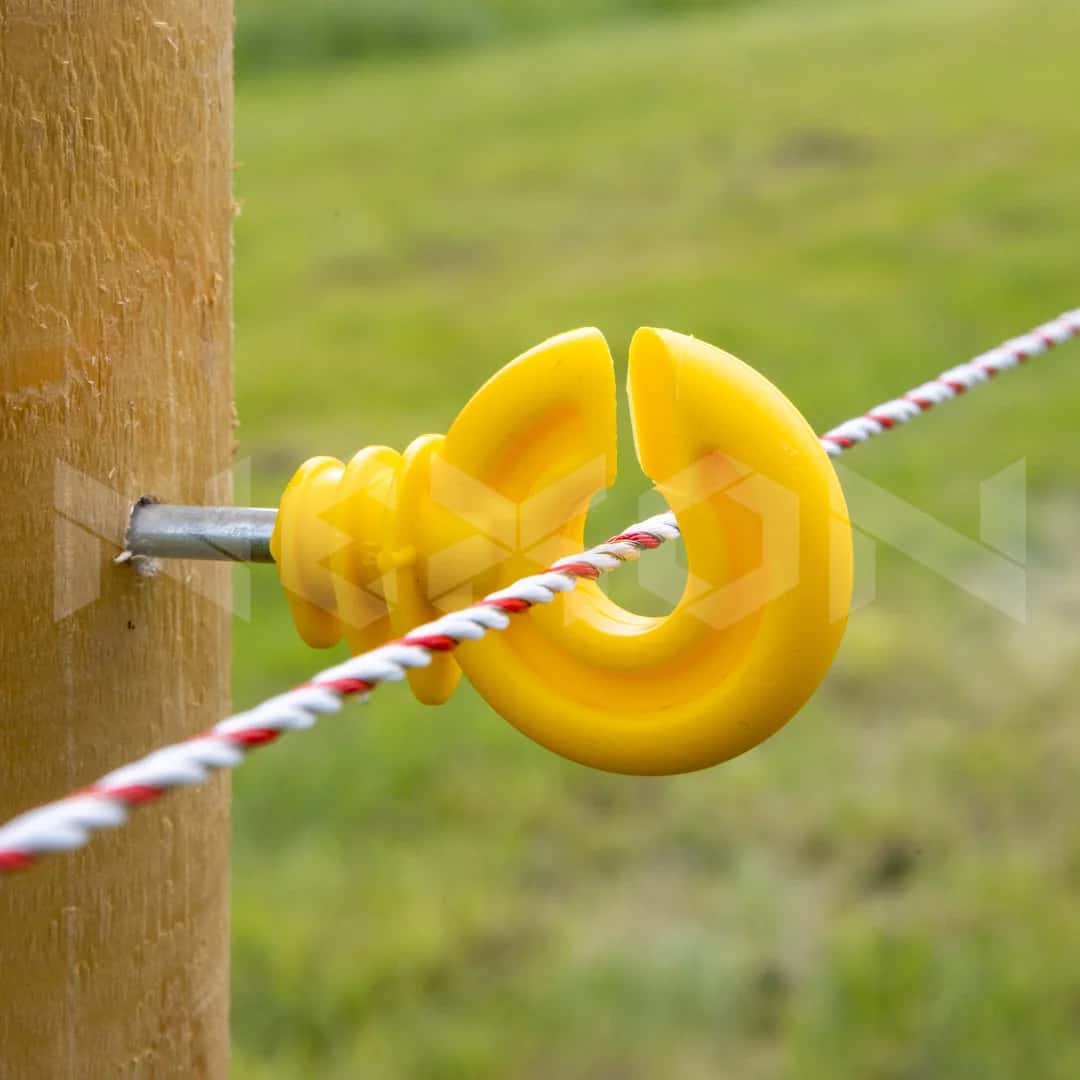 NEXON Yellow Ring Insulator for Electric Fence