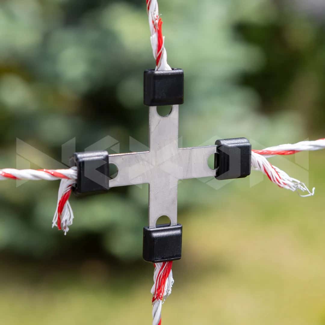 NEXON Electric Fence Cross Wire Connector - 3mm