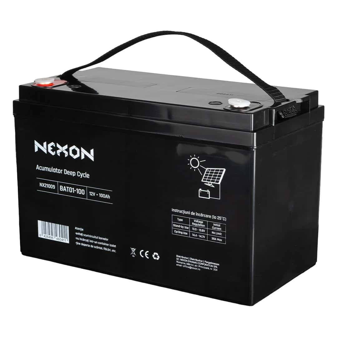 12V 100Ah Lead-Acid Solar Battery NEXON