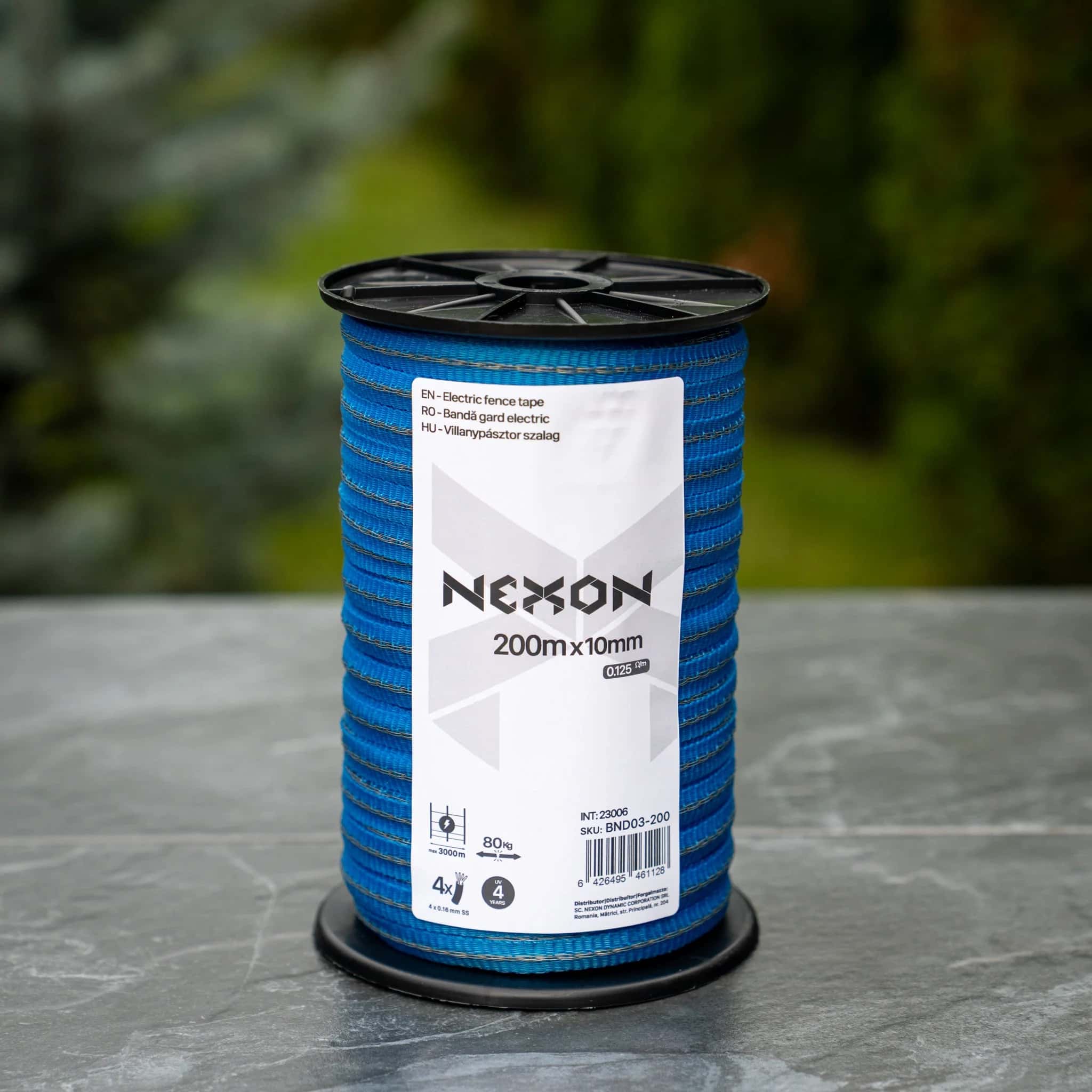 NEXON RANGER Electric Fence Tape 200m 4 strands 80kg