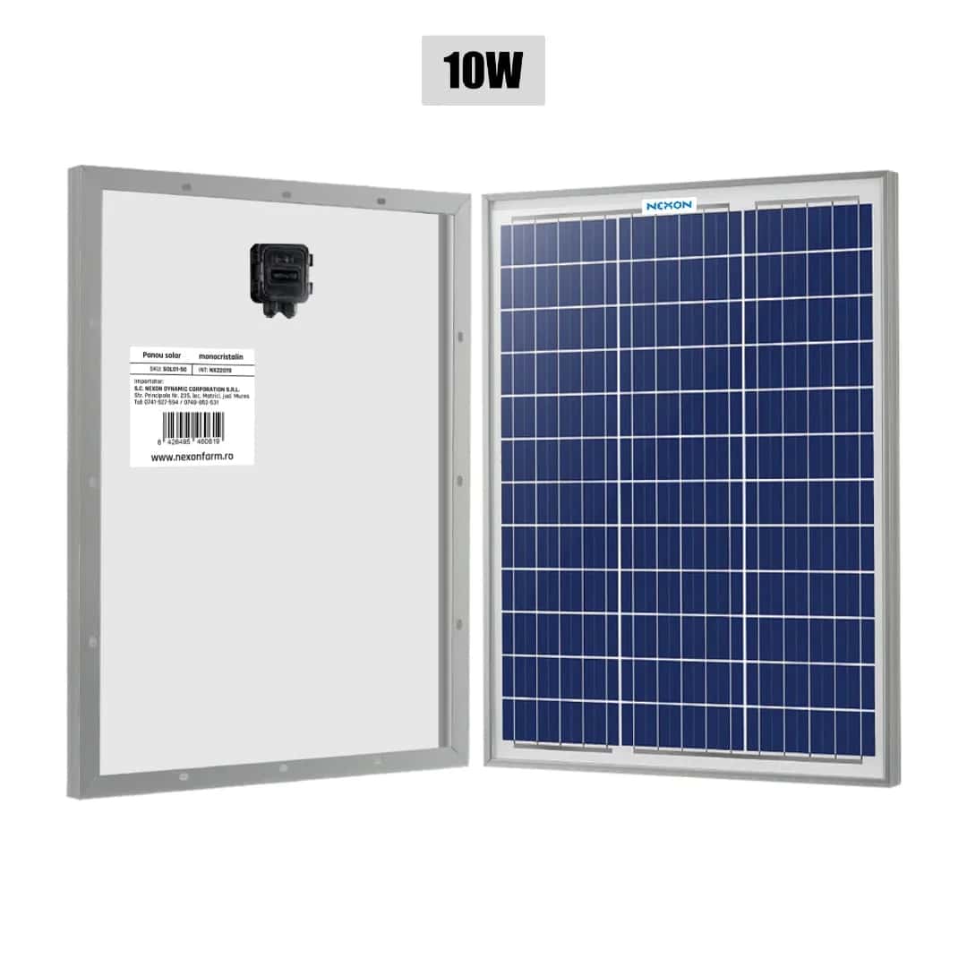 NEXON 10W Solar Panel for Electric Fence without Support
