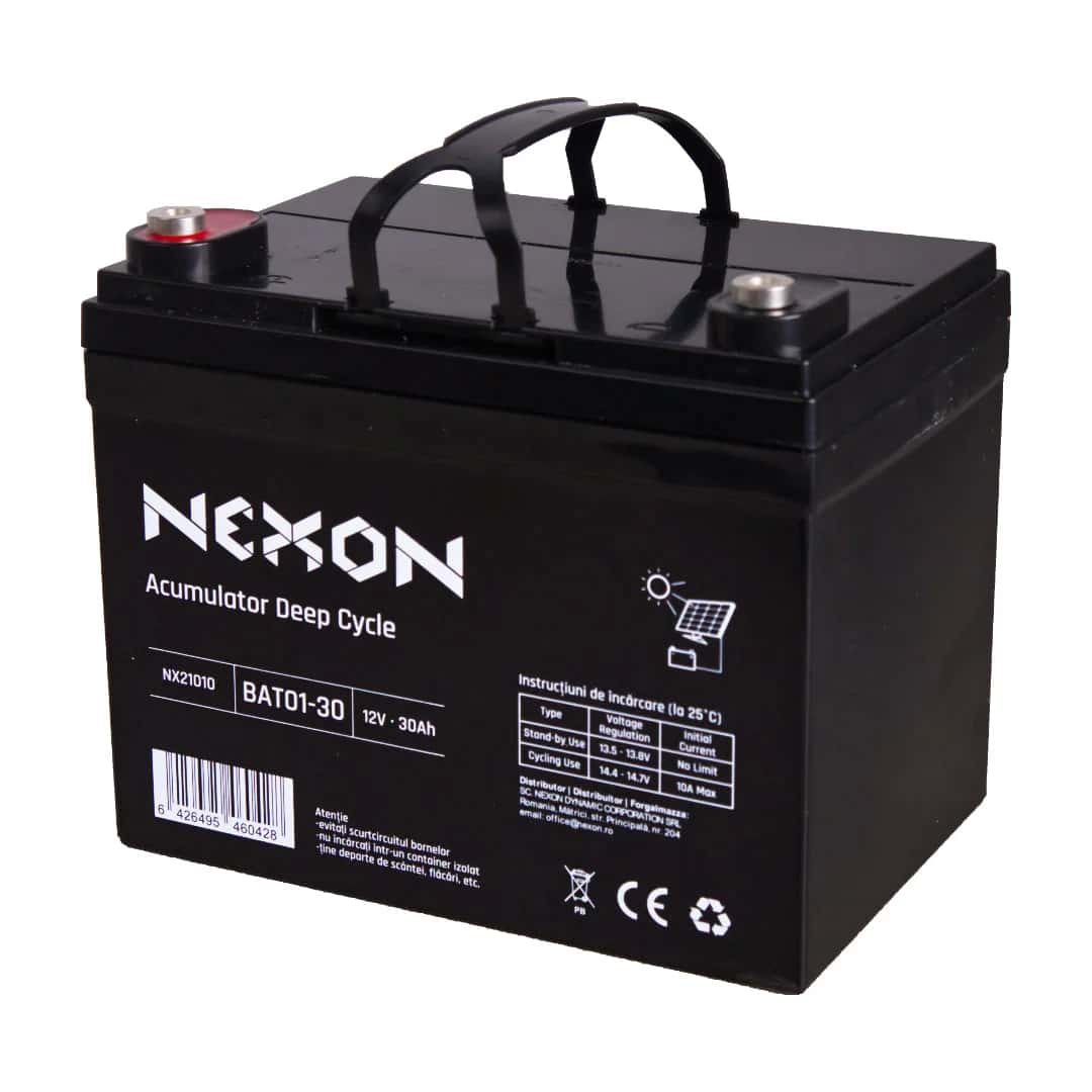12V 30Ah Lead-Acid Solar Battery NEXON