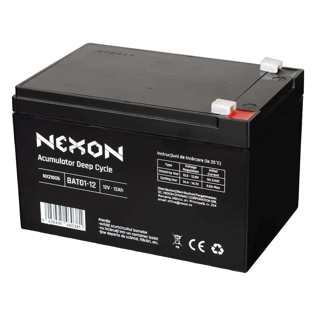12V 12Ah Lead-Acid Solar Battery NEXON