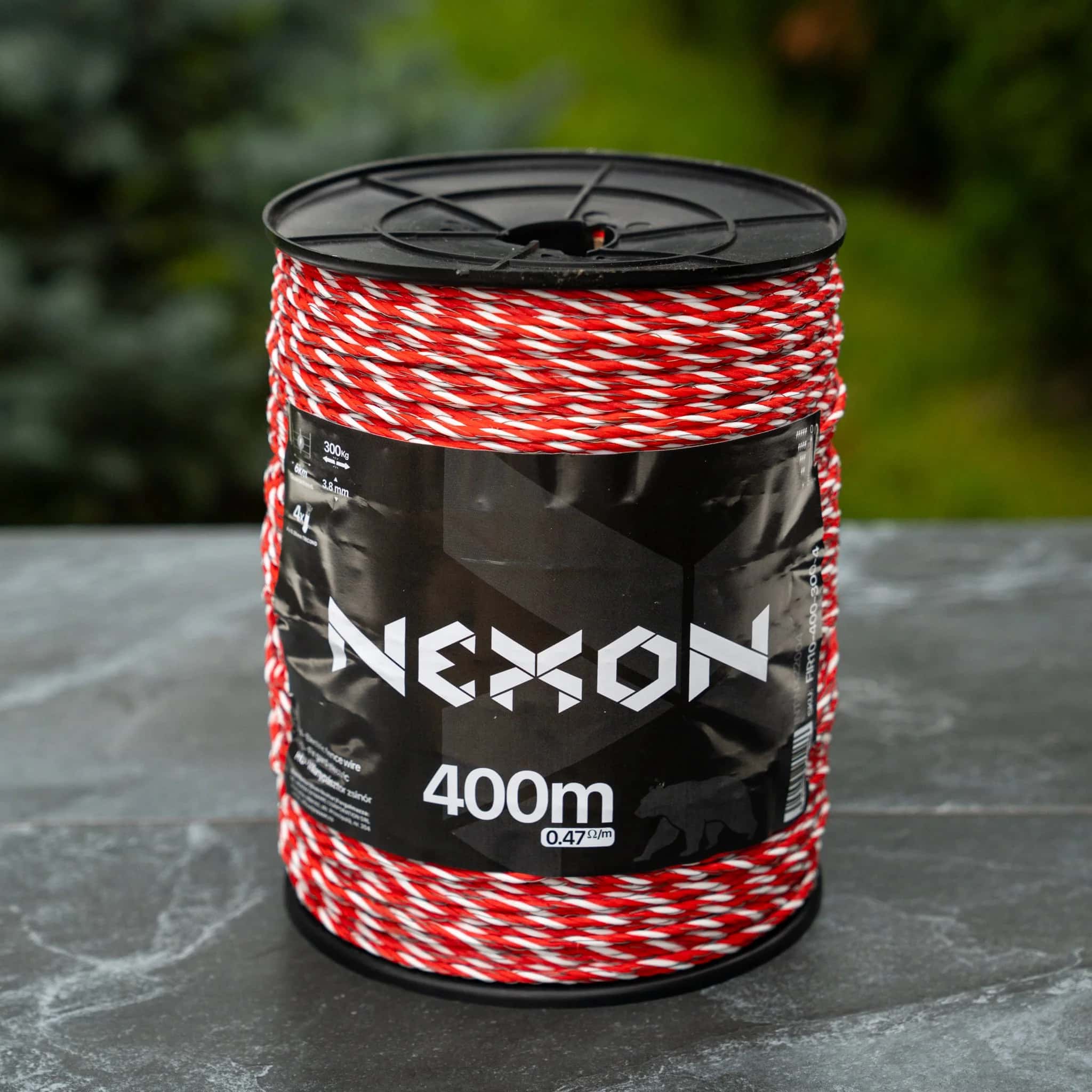 NEXON PROFESSIONAL 400 m 4 strands 300 kg electric fence polywire